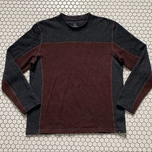 Prana Vertawn Crewneck Sweater Textured 